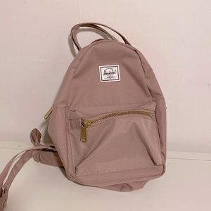 Purple Hershel mini backpack